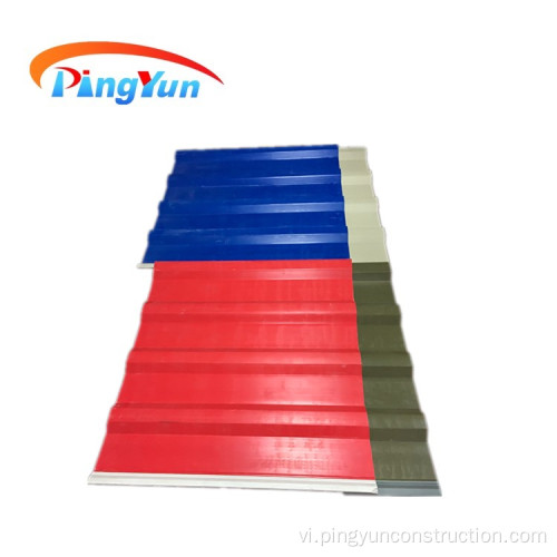 tường nhựa đầy màu sắc PVC tấm rỗng